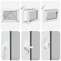 Okno piwniczne RISOR Antracyt 80 x 60 cm PVC i szkło