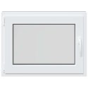 Okno piwniczne RISOR Antracyt 80 x 70 cm PVC i szkło