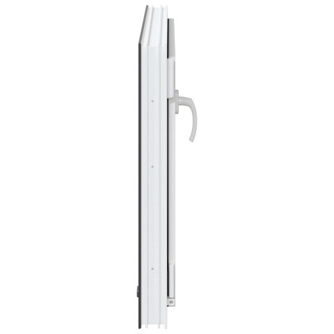 Okno piwniczne RISOR Antracyt 80 x 70 cm PVC i szkło