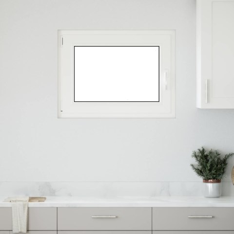 Okno piwniczne RISOR Antracyt 80 x 70 cm PVC i szkło