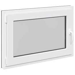 Okno piwniczne RISOR Antracyt 90 x 60 cm PVC i szkło