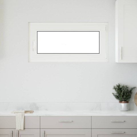 Okno piwniczne RISOR Biały 100 x 50 cm PVC i szkło