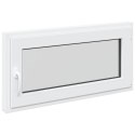 Okno piwniczne RISOR Biały 100 x 50 cm PVC i szkło