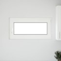 Okno piwniczne RISOR Biały 100 x 50 cm PVC i szkło