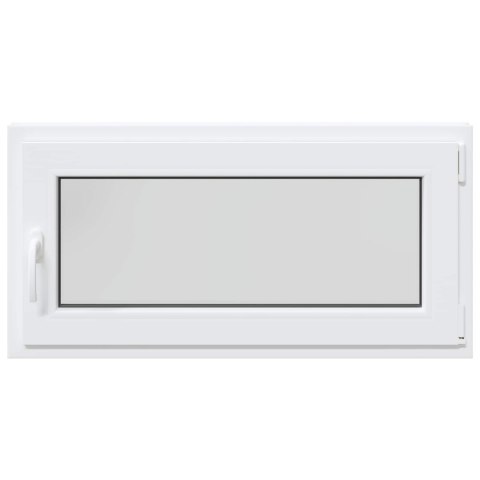 Okno piwniczne RISOR Biały 100 x 50 cm PVC i szkło