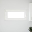 Okno piwniczne RISOR Biały 100 x 50 cm PVC i szkło