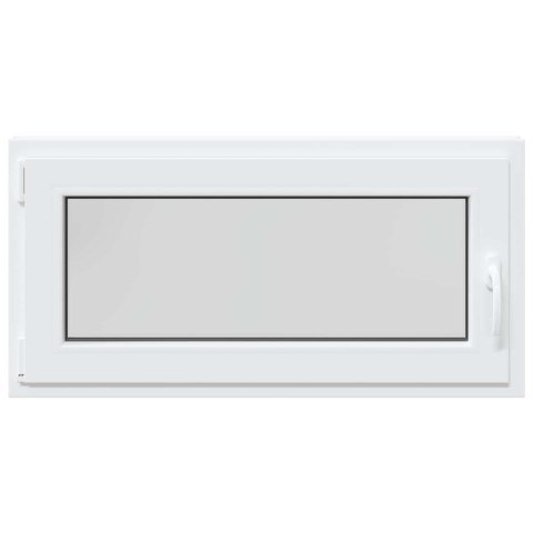 Okno piwniczne RISOR Biały 100 x 50 cm PVC i szkło