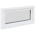 Okno piwniczne RISOR Biały 100 x 50 cm PVC i szkło