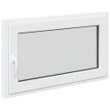 Okno piwniczne RISOR Biały 100 x 60 cm PVC i szkło
