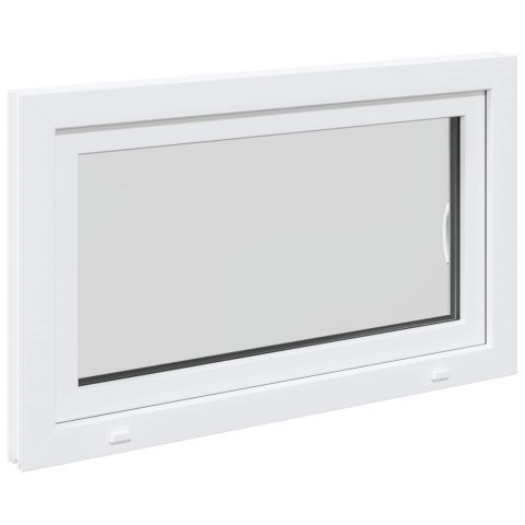 Okno piwniczne RISOR Biały 100 x 60 cm PVC i szkło