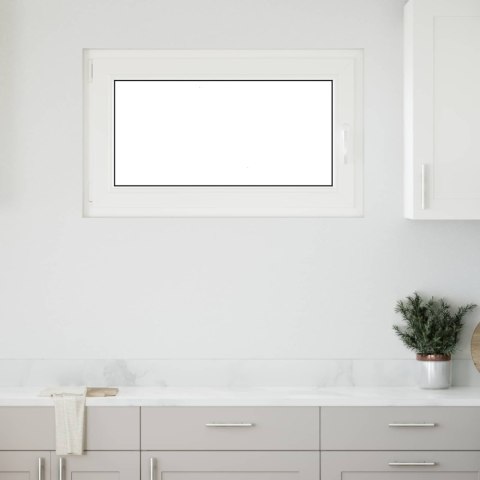Okno piwniczne RISOR Biały 100 x 60 cm PVC i szkło