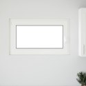 Okno piwniczne RISOR Biały 100 x 60 cm PVC i szkło