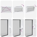 Okno piwniczne RISOR Biały 100 x 60 cm PVC i szkło