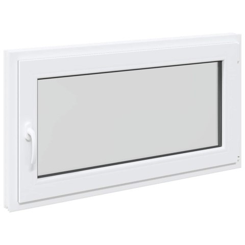 Okno piwniczne RISOR Biały 110 x 50 cm PVC i szkło