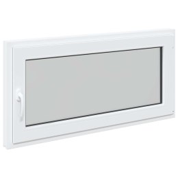 Okno piwniczne RISOR Biały 120 x 60 cm PVC i szkło