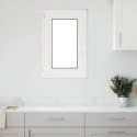Okno piwniczne RISOR Biały 50 x 75 cm PVC i szkło
