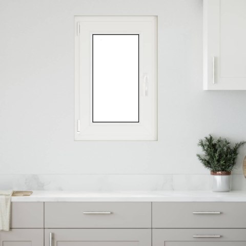 Okno piwniczne RISOR Biały 50 x 75 cm PVC i szkło