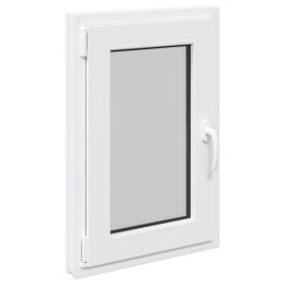 Okno piwniczne RISOR Biały 50 x 75 cm PVC i szkło