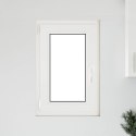 Okno piwniczne RISOR Biały 50 x 75 cm PVC i szkło