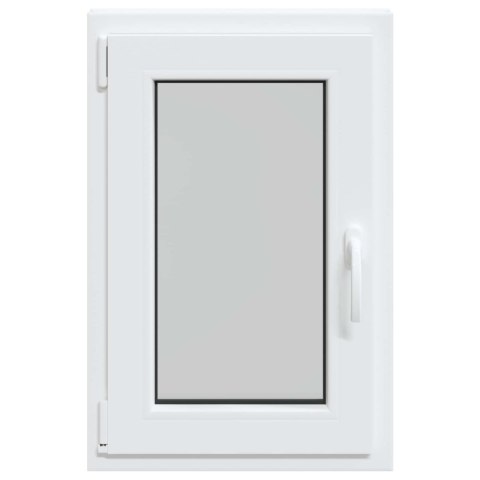 Okno piwniczne RISOR Biały 50 x 75 cm PVC i szkło