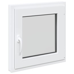 Okno piwniczne RISOR Biały 60 x 60 cm PVC i szkło