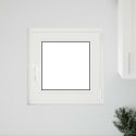 Okno piwniczne RISOR Biały 60 x 60 cm PVC i szkło