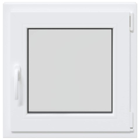 Okno piwniczne RISOR Biały 60 x 60 cm PVC i szkło