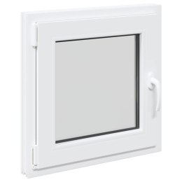 Okno piwniczne RISOR Biały 60 x 60 cm PVC i szkło