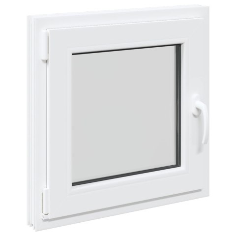 Okno piwniczne RISOR Biały 60 x 60 cm PVC i szkło