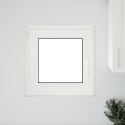 Okno piwniczne RISOR Biały 60 x 60 cm PVC i szkło