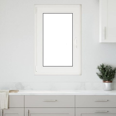 Okno piwniczne RISOR Biały 60 x 80 cm PVC i szkło
