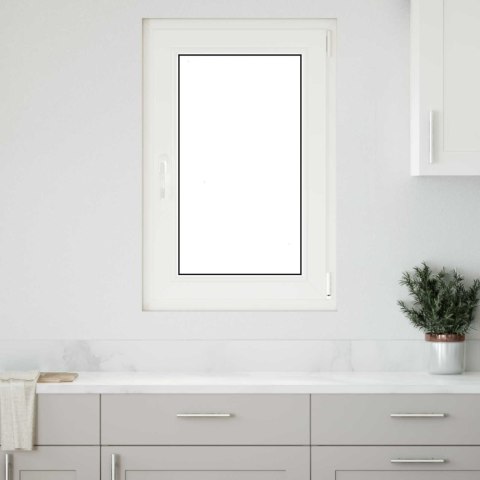 Okno piwniczne RISOR Biały 60 x 90 cm PVC i szkło