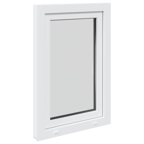 Okno piwniczne RISOR Biały 60 x 90 cm PVC i szkło
