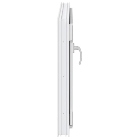 Okno piwniczne RISOR Biały 80 x 50 cm PVC i szkło