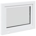 Okno piwniczne RISOR Biały 80 x 60 cm PVC i szkło