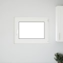 Okno piwniczne RISOR Biały 80 x 60 cm PVC i szkło