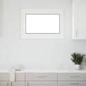Okno piwniczne RISOR Biały 90 x 50 cm PVC i szkło