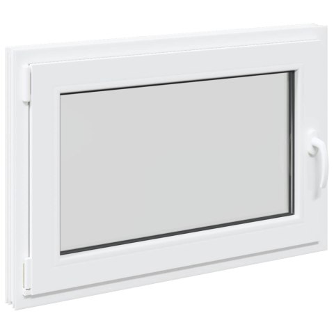 Okno piwniczne RISOR Biały 90 x 50 cm PVC i szkło