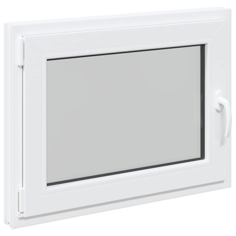 Okno piwniczne RISOR Biały 90 x 50 cm PVC i szkło
