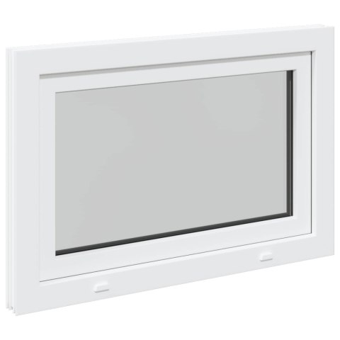 Okno piwniczne RISOR Biały 90 x 50 cm PVC i szkło
