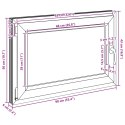 Okno piwniczne RISOR Biały 90 x 50 cm PVC i szkło