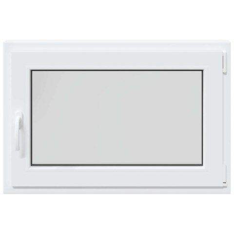 Okno piwniczne RISOR Biały 90 x 60 cm PVC i szkło