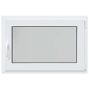Okno piwniczne RISOR Biały 90 x 60 cm PVC i szkło