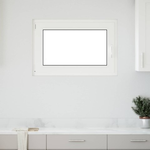 Okno piwniczne RISOR Biały 90 x 60 cm PVC i szkło
