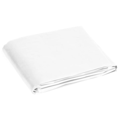 VidaXL Plandeka, 180 g/m², 3x5 m, biała, HDPE