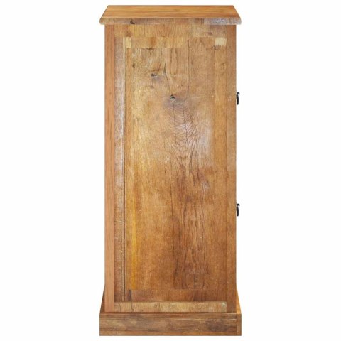 VidaXL Szafka na buty, 4-półki i szuflada, solidne drewno z odzysku