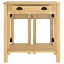 VidaXL 3-cz. zestaw mebli barowych, lite drewno sosnowe