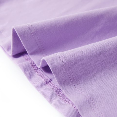 Dziecięca koszulka na ramiączka, liliowa, 104