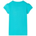 Koszulka dziecięca, miętowa, 128