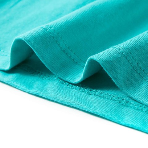 Koszulka dziecięca, miętowa, 128